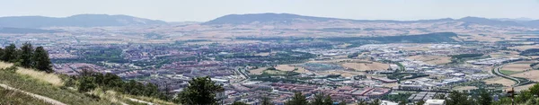 Panoramatický Výhled Krásné Město Pamplona Navarre Španělsko — Stock fotografie