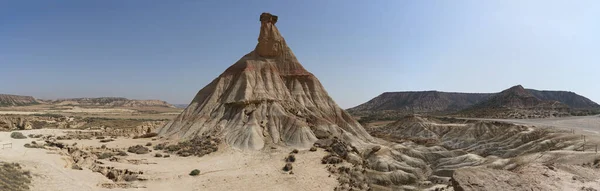 西班牙巴尔德纳斯卡斯蒂德拉沙漠中岩石形成的景观 — 图库照片