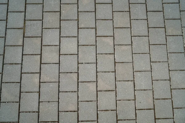 Closeup Square Tiled Pavement — Stock Photo, Image