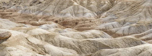 Paysage Formations Rocheuses Dans Désert Bardenas Castildetierra Espagne — Photo