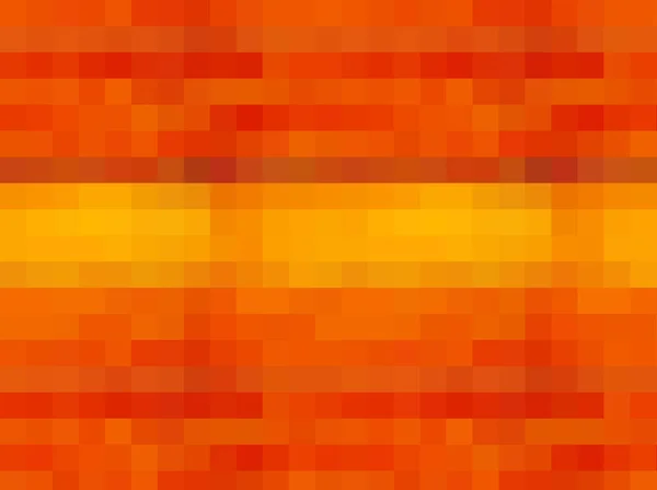 Иллюстрация Желтой Оранжевой Квадратной Мозаики Фона — стоковое фото