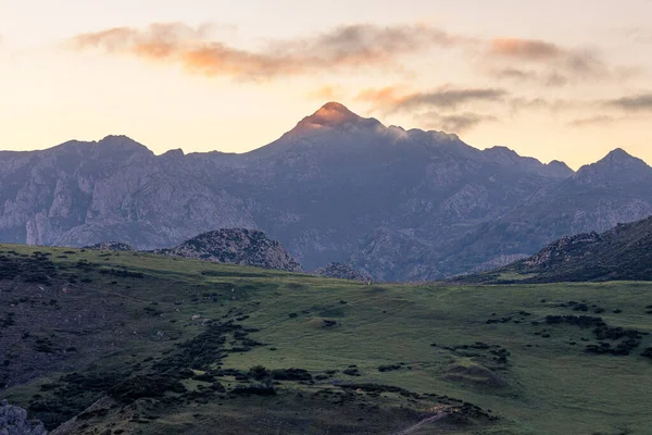 Beautiful View Mountain Ranges Picos Europa National Park Spain — Stock Photo, Image