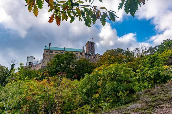 Viejo Castillo Hermoso Eisenach Octubre —  Fotos de Stock