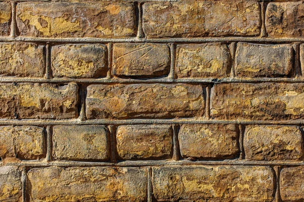 Ściana Cegły Wietrznej Idealna Tło Lub Tapetę — Zdjęcie stockowe