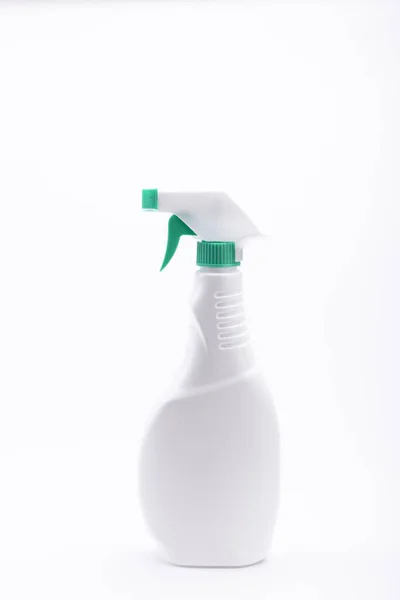 Vertical Shot Sanitizing Spray White Background — Stock Photo, Image