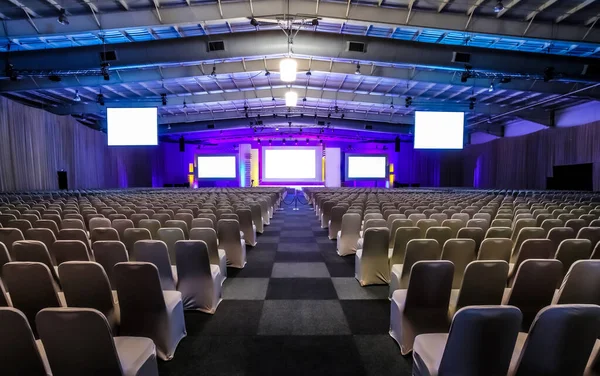 Beautiful Shot Empty Conference Hall — Stock Photo, Image