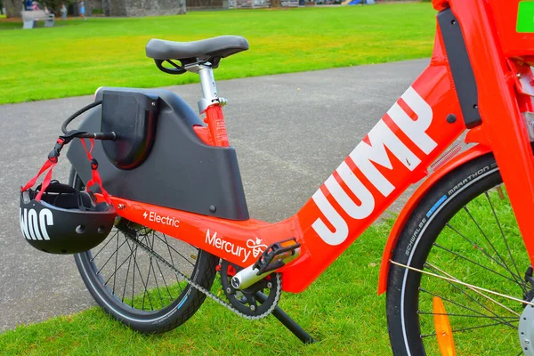 Auckland Nowa Zealandia Lis 2020 Widok Roweru Elektrycznego Jump Firmy — Zdjęcie stockowe