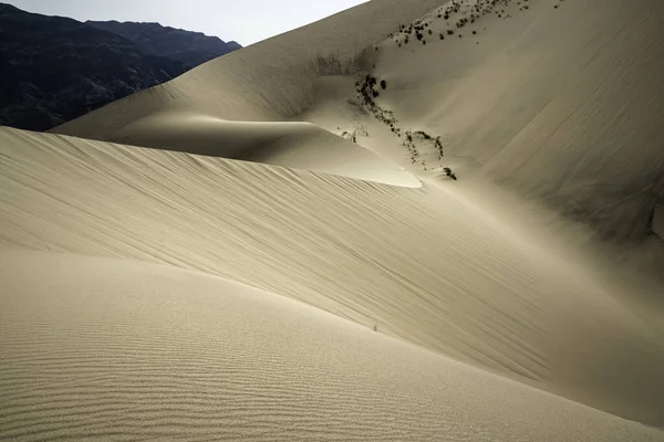 Велетенські Піщані Дюни Пустелі Мохаве — стокове фото