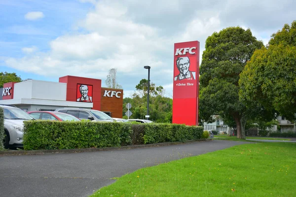 Akuckland New Zealand Nov 2020 View Kfc Point England — 스톡 사진