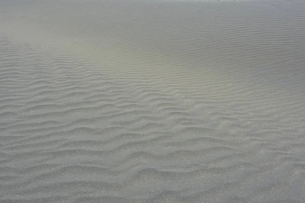 Blick Auf Das Oberflächliche Wellenmuster Der Sanddüne — Stockfoto