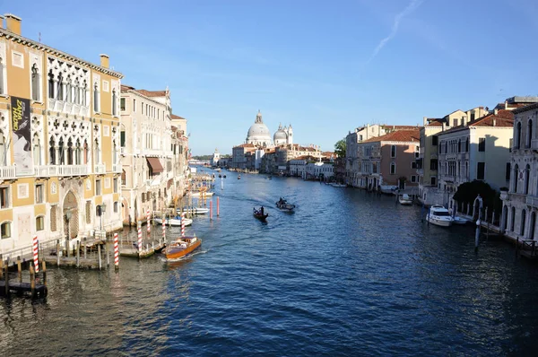 Venedig Italien September 2016 Typische Szene Venedig Canale Grande Mit — Stockfoto