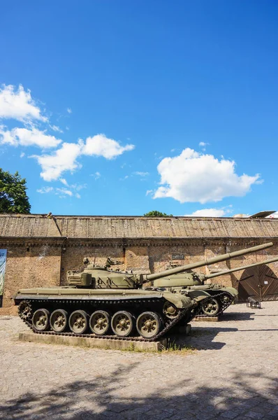 Poznan Polsko Června 2016 Starý Historický Válečný Tank Venkovního Muzea — Stock fotografie