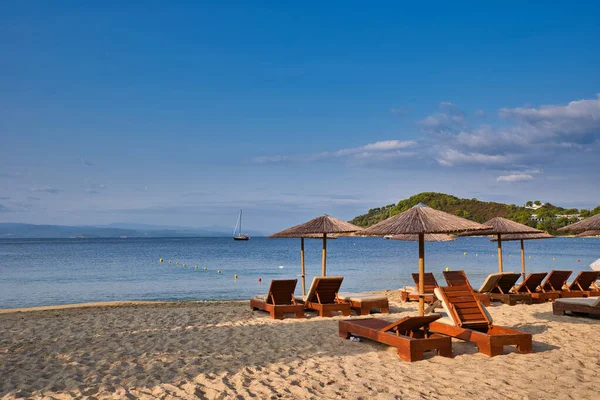 Playa Koukounaries Isla Skiathos Grecia —  Fotos de Stock