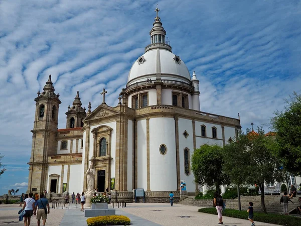 Braga Estados Unidos Ago 2019 Basílica Nossa Senhora Sameiro Braga — Fotografia de Stock