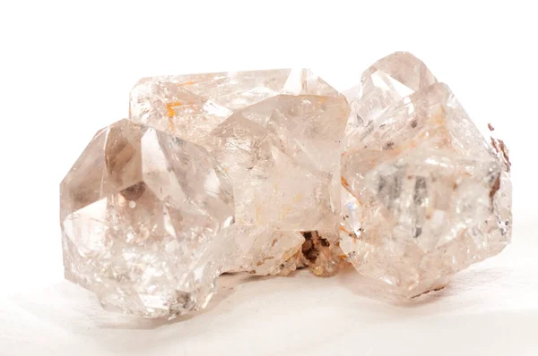 Muestra Mineral Cristal Cuarzo Sucio Grande Con Muchas Facetas —  Fotos de Stock