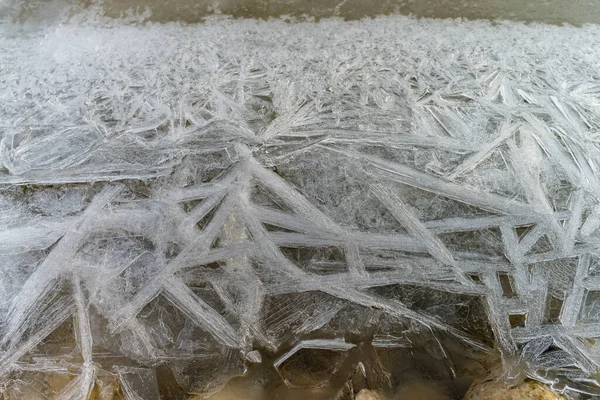 Closeup Shot Icicles — Stock Photo, Image