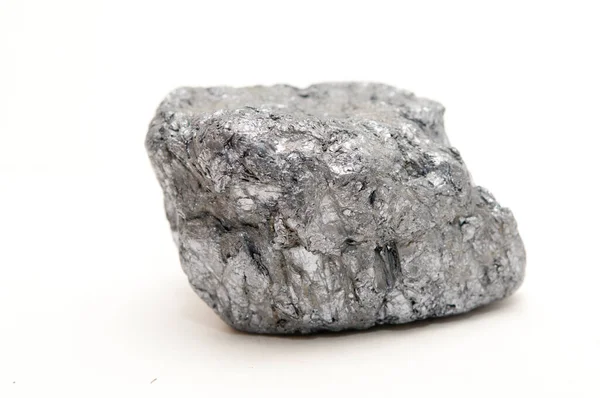 Molybdenite Nadir Bulunan Bir Molibdenum Toprak Örneği Mineral Nadir Bulunan — Stok fotoğraf