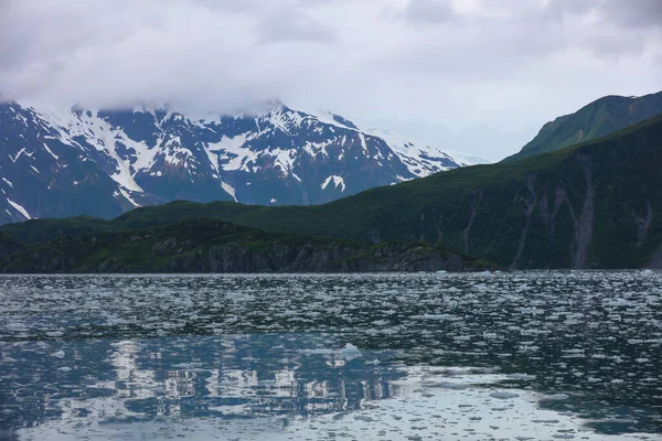 Aialik Gletsjer Aialik Bay Kenai Fjords National Park Alaska — Stockfoto