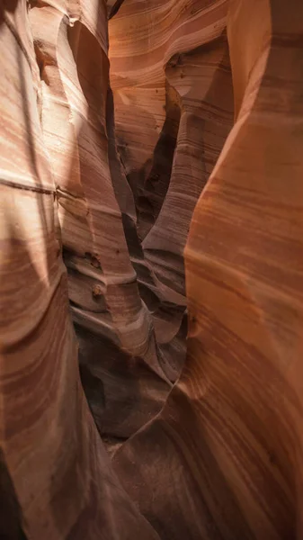 A shot of Antelope Canyon, a slot canyon in Arizona, inside Lower Antelope Canyon or The Corkscrew