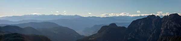 Vista Panorâmica Para Cidade Bolzano Norte Itália — Fotografia de Stock