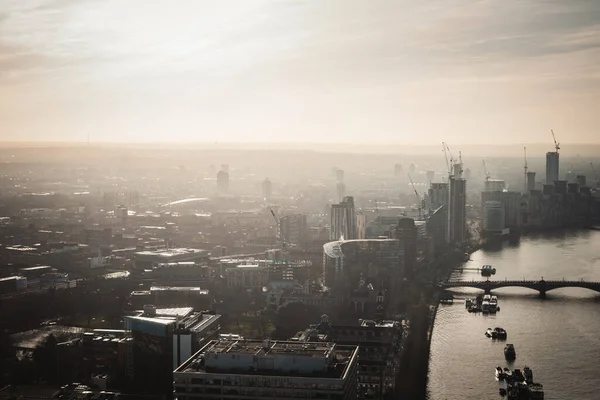 イギリス ロンドンのロンドン橋の空中撮影 — ストック写真