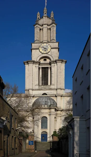 Anne Passage Limehouse London E14 Storbritannien East End Med Utsikt — Stockfoto