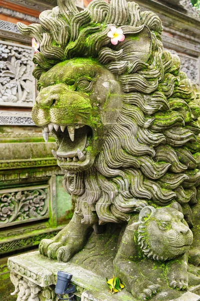 Patung Pura Gunung Lebah Ubud Bali Indonesia — Stok Foto