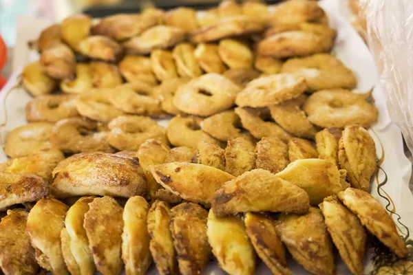 Primer Plano Rosquillas Azúcar — Foto de Stock