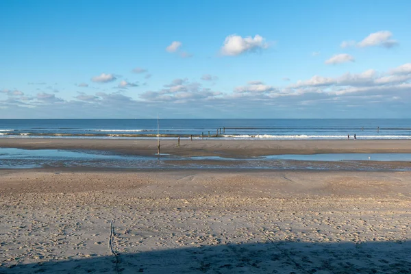 Μια Όμορφη Παραλία Στην Ακτή Του East Frisian Island Norderney — Φωτογραφία Αρχείου