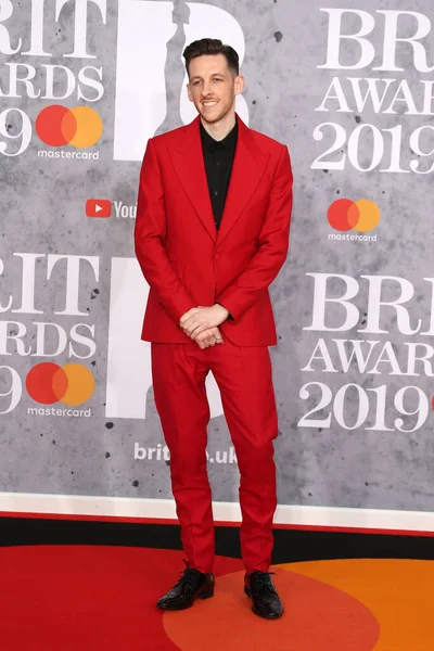 London United Kingdom Feb 2019 Sigala Attends Attends Brit Awards — Stock Photo, Image