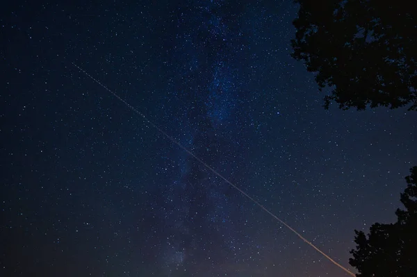 Ein Schöner Blick Auf Den Wunderbaren Sternenhimmel — Stockfoto