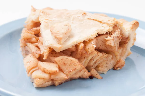 Decadent Home Made Apple Pie Cinnamon — Stock Photo, Image