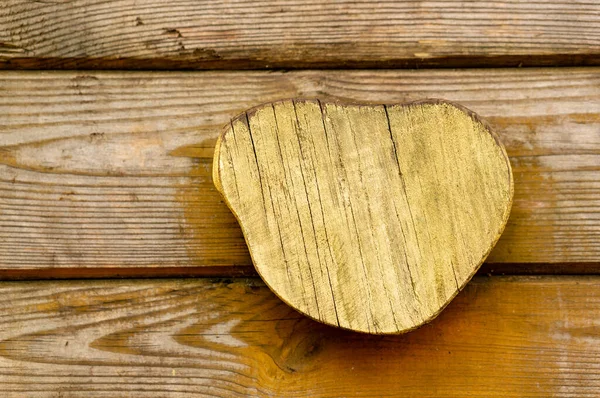 Closeup Wooden Decoration Wooden Wall — Stock Photo, Image