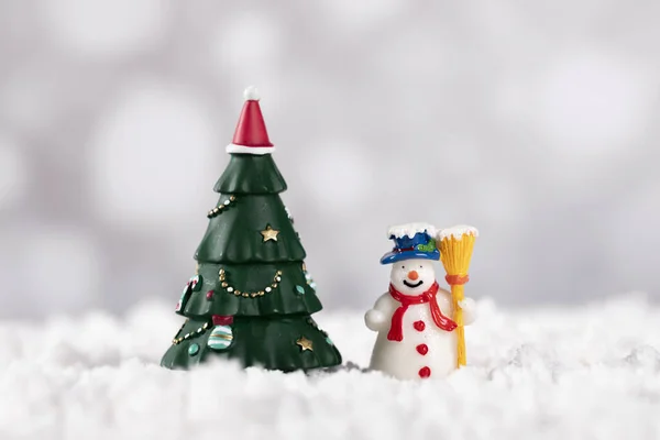 Een Closeup Shot Van Kerstmis Decoratie Witte Achtergrond — Stockfoto
