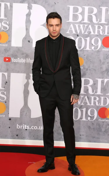 London United Kingdom Feb 2019 Liam Payne Attends Brit Awards — Stock Photo, Image