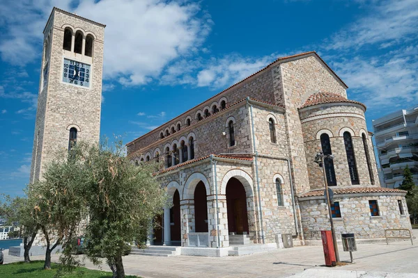 Volos Una Grande Città Moderna Situata Una Delle Più Belle — Foto Stock