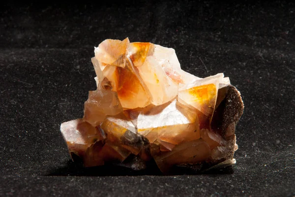 Della Calcite Messicana Con Ferro Alla Fine — Foto Stock