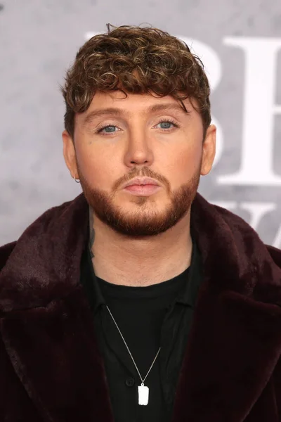 London Ηνωμενο Βασιλειο Φεβ 2019 James Arthur Παρευρίσκεται Στα Brit — Φωτογραφία Αρχείου