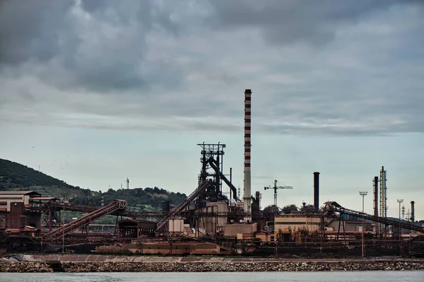 Metalurjik Bir Birleşimin Yakın Plan Çekimi — Stok fotoğraf