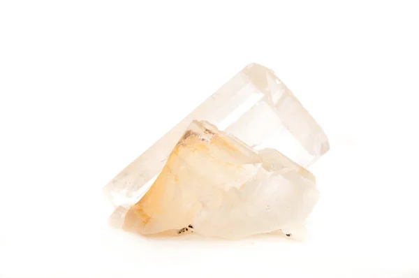 重晶石玫瑰晶体矿物样品 一种稀土矿物 — 图库照片