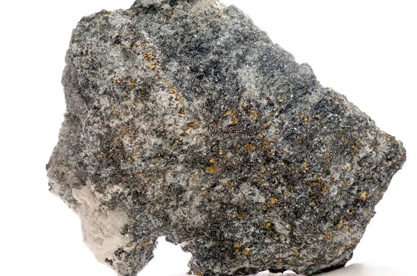 Metallerz Probe Aus Galena Einem Mineral Der Seltenen Erden — Stockfoto