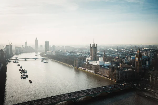 Londra Köprüsü Nün Ngiltere Londra Daki Hava Görüntüsü — Stok fotoğraf
