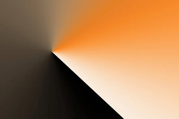 Una Ilustración Degradados Color Naranja Blanco Negro Separados Con Líneas —  Fotos de Stock