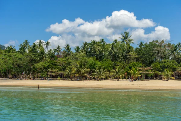 Een Close Van Zee Lio Strand Nido Palawan Filippijnen — Stockfoto