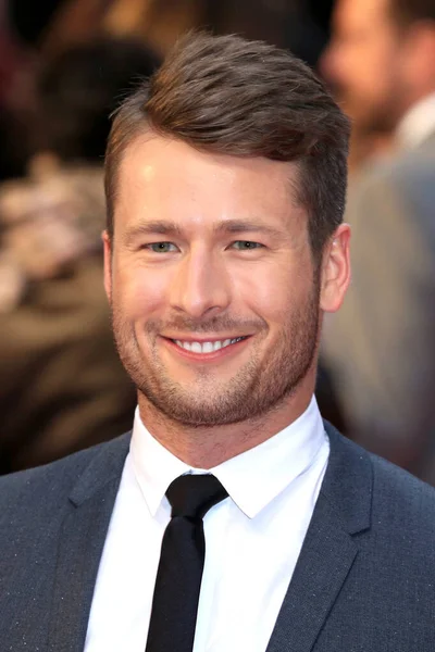 Londres Reino Unido Abr 2018 Glen Powell Asiste Estreno Mundial —  Fotos de Stock