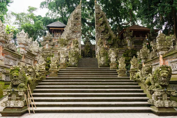 Bejárat Szobrok Pura Gunung Lebah Ubud Bali Indonézia — Stock Fotó