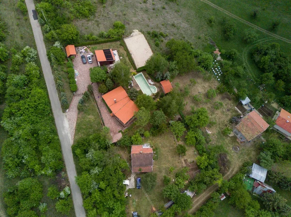 Luftaufnahme Eines Wohnhauses Tag — Stockfoto
