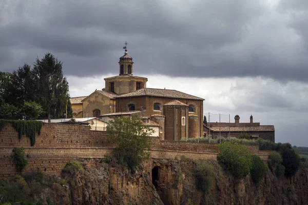 Beau Cliché Civita Castellana Dans Latium Italie — Photo