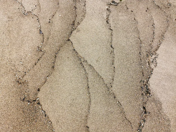 Tiro Textura Areia Molhada Perfeito Para Fundo — Fotografia de Stock