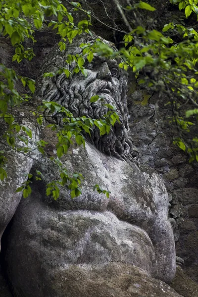 Sacro Bosco Park Garden Bomarzo Viterbo Lazio Italy — Stock Photo, Image